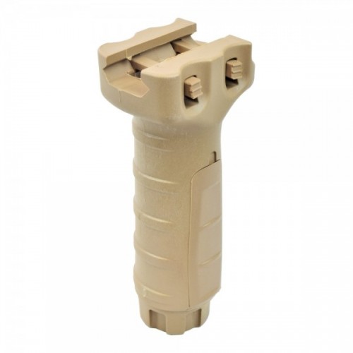 Big Dragon Vertical Grip (Tan), A vertical grip can really improve the ergonomics of your rifle - it is a more comfortable wrist position for extended shooting sessions, and aids accuracy